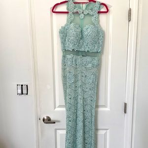 Long cocktail dress